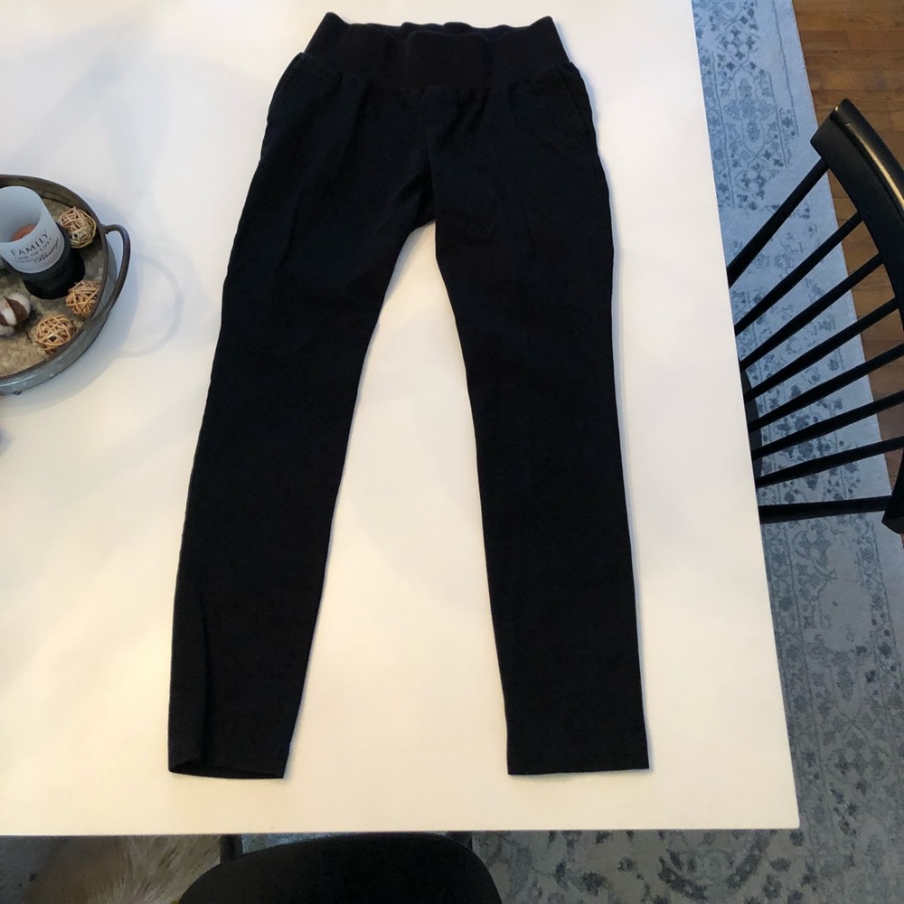 Black maternity pants